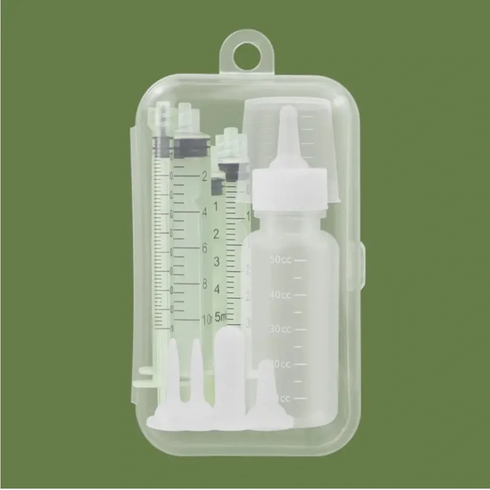 Bottle Nurture Feeding Kit for Small Baby Animals like Kittens & Squirrels